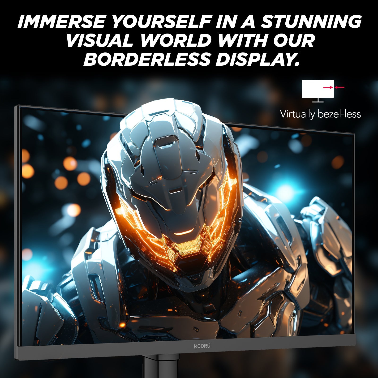 KOORUI G2511E 25-inch IPS FHD 320Hz Gaming Monitor